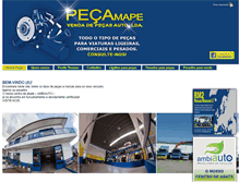 Tablet Screenshot of pecamape.com